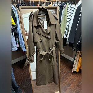 Classic Brown Trench Coat